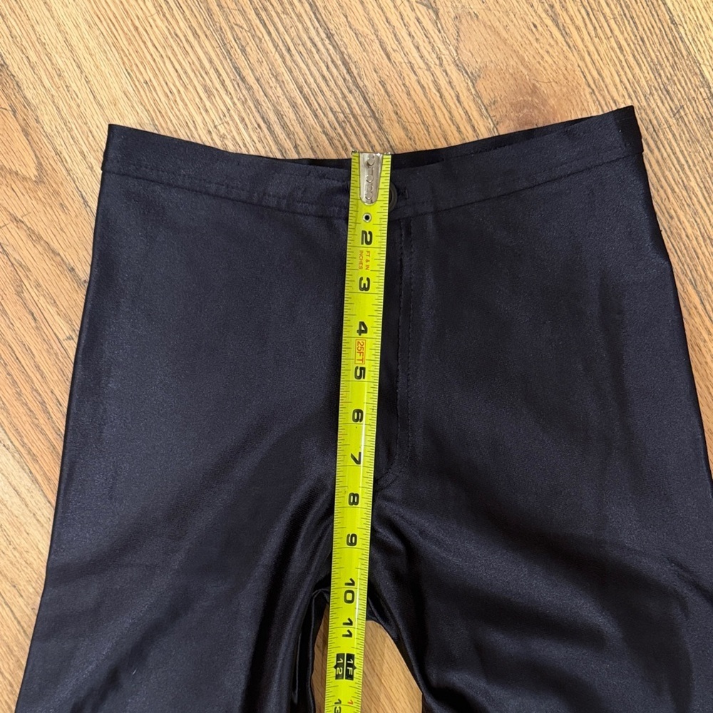 Vintage Frederick's of Hollywood Women's Black Straight Leg Pants - Picture 5 of 14